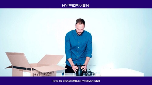 How to activate HYPERVSN unit