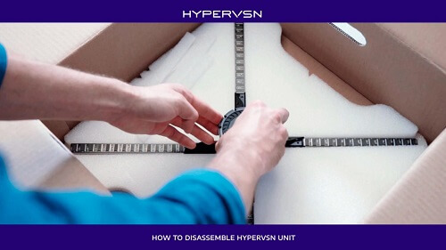 How to disassemble HYPERVSN unit