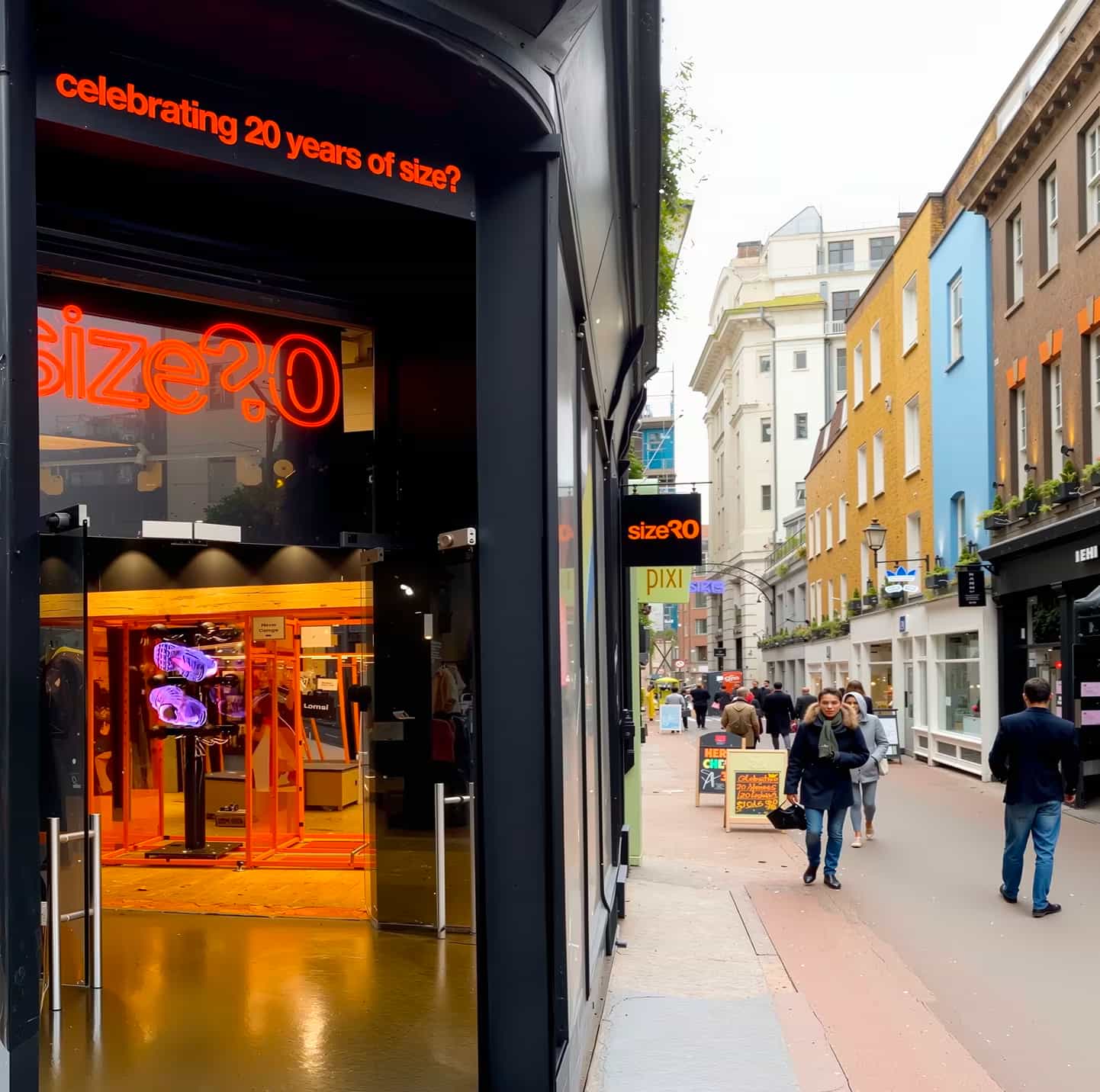 Nike London Store Window