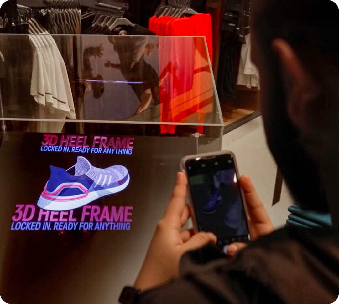 Adidas 3D Hologram