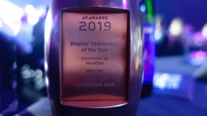 HYPERVSN Wall is the Display Technology of the Year!