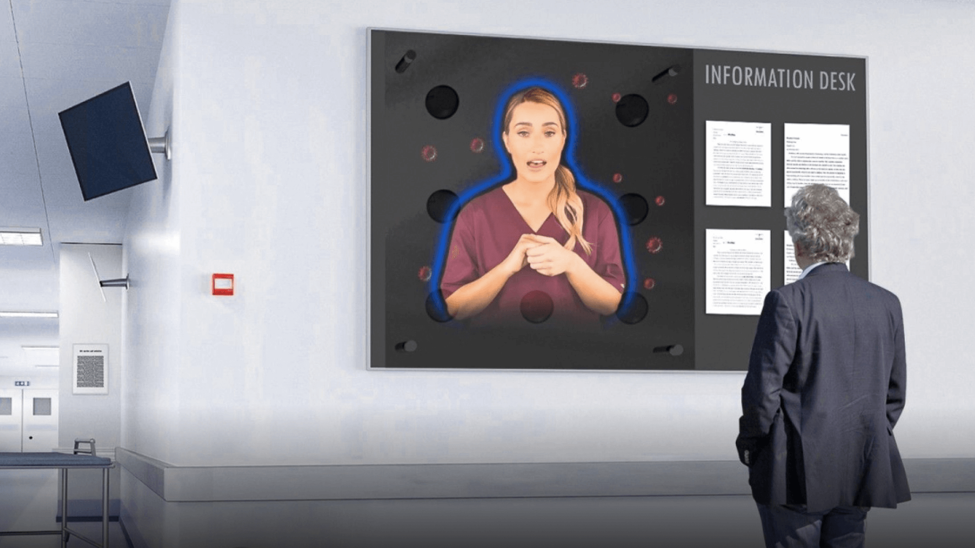 3D Holographic Signage for Hospitals and Pharmacies