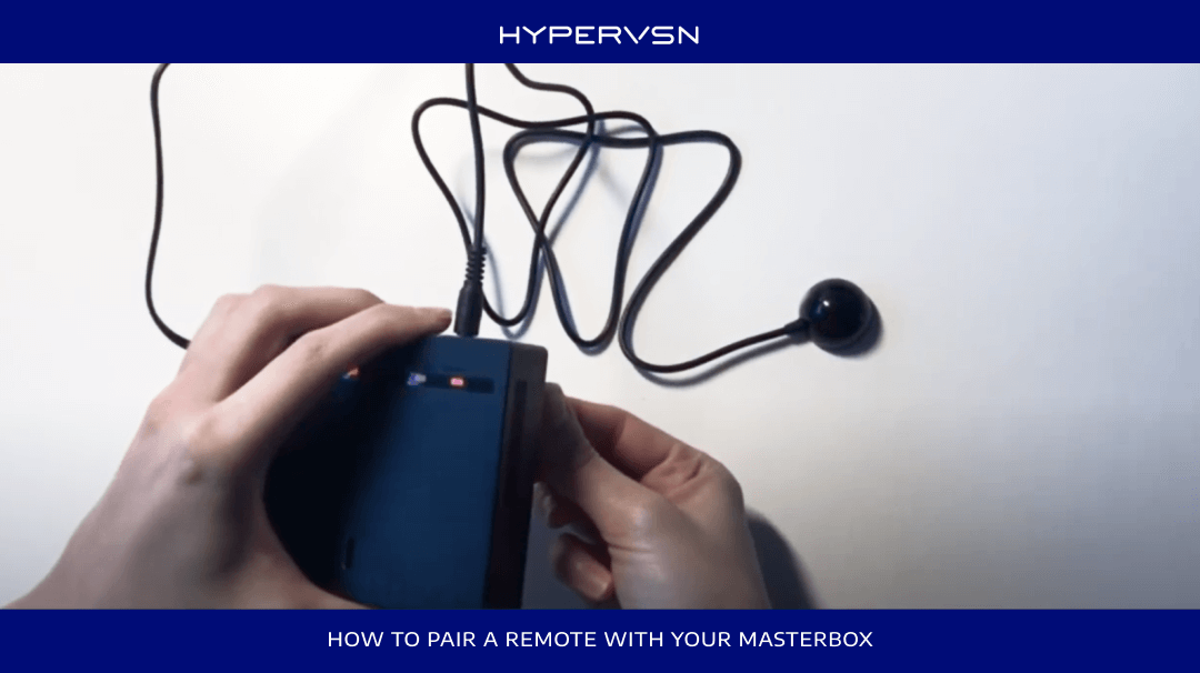 How to pair a remote with your Masterbox